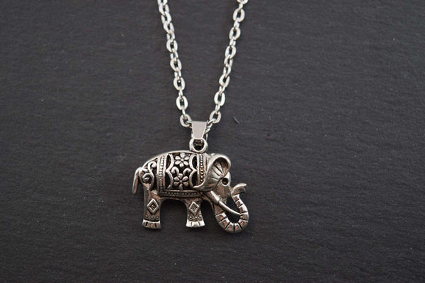 Petite Tibetan Elephant Necklace