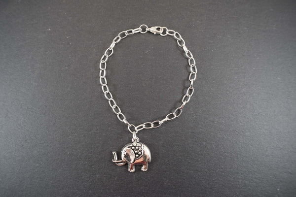 Elephant Charm Bracelet Set