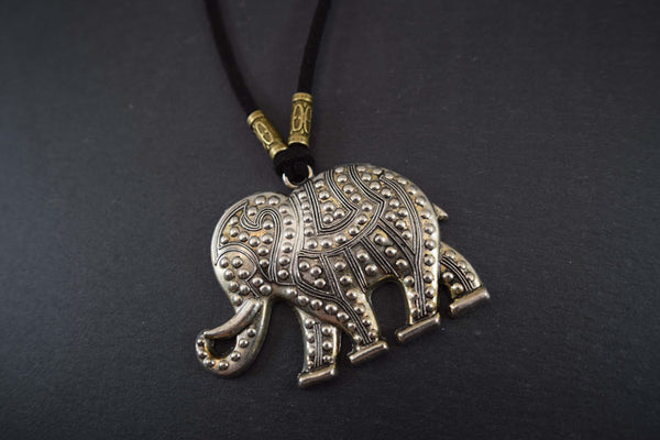 Armored Elephant Necklace